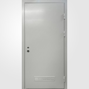 Metalinės durys DSA Light su grotelėmis Nr. 26.4485