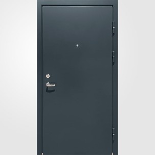 Vienvėrės buto durys, LSC EI30, Antracito spalvos, 990x2070 mm, dešinė