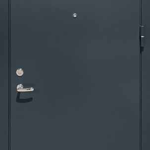 Vienvėrės buto durys, LSC EI30, Antracito spalvos, 990x2070 mm, dešinė