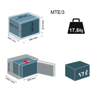 Baldinis seifas, Technomax MTE/3