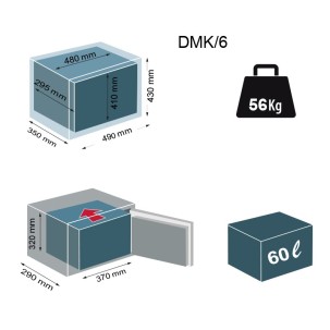 Šarvo seifas, TECHNOFORT DMK/6