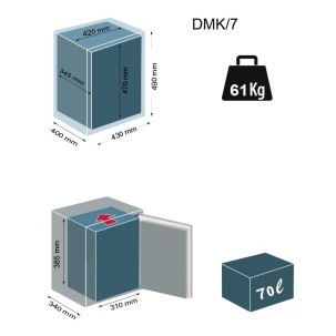 Šarvo seifas, TECHNOFORT DMK/7