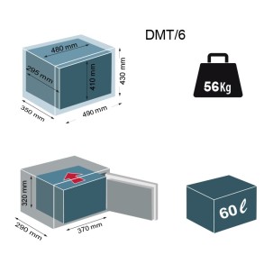 Šarvo seifas, TECHNOFORT DMT/6