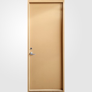 Metalinės durys, 880x2190, dažytos RAL 1011, karinės