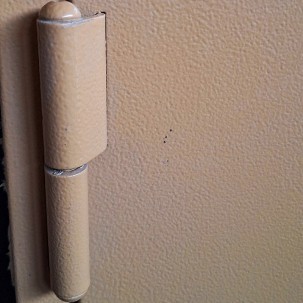 Metalinės durys, 880x2190, dažytos RAL 1011, karinės